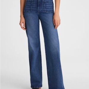 The Emmy Wide-Leg Jean in Super Stretch Denim